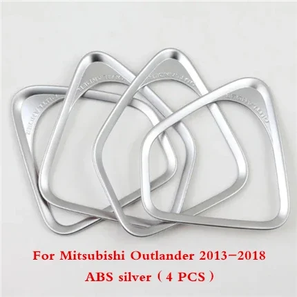 

Для Mitsubishi Outlander 2015 2016 2017-2021 ABS Внутренняя дверь автомобиля стерео динамик аудио звук декоративная рамка крышка лампы Отделка