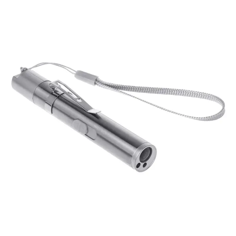 

3 In 1 Cat Chaser USB Charge Pflichtige Fun Traning Toys Silver Interactive LED