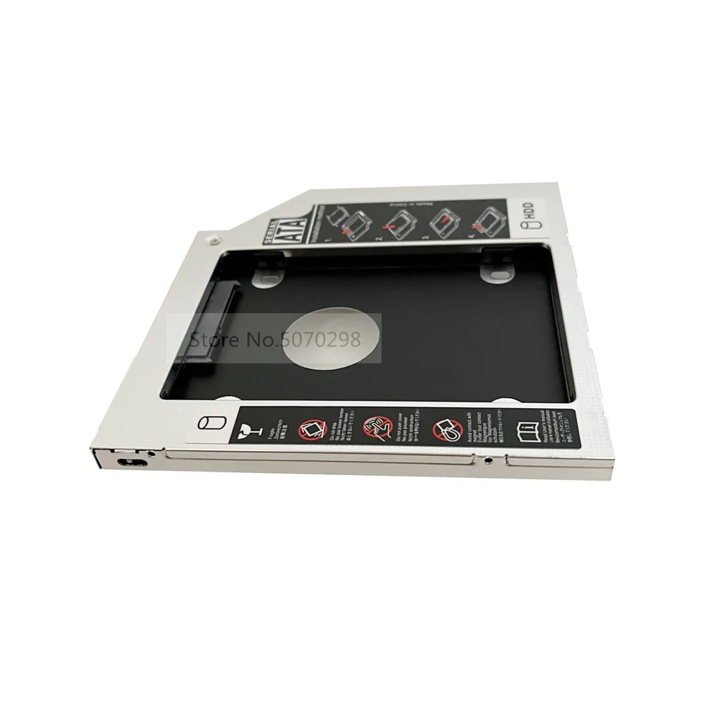 

SATA 9.5mm 2nd HDD SSD Hard Drive Optical Bay Caddy Frame Enclosure for ASUS N550LF N750 N750JV F750 X750 X750J