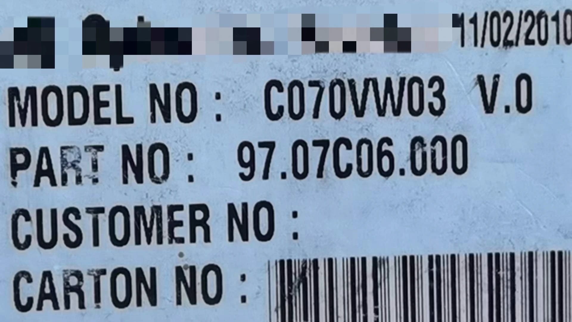 C070VW03 V.0 ЖК-экран