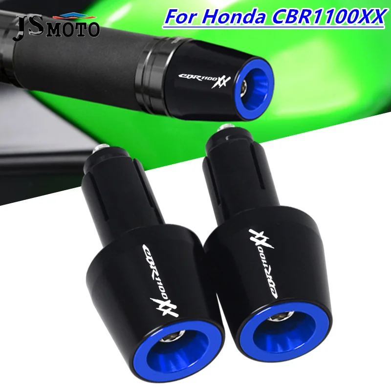 

For HONDA CBR1100XX CBR1100 XX CBR 1100XX 1997-2020 22MM Motorcycle Accessories Handlebar Hand Grips Cap Handle Bar Ends Sliders