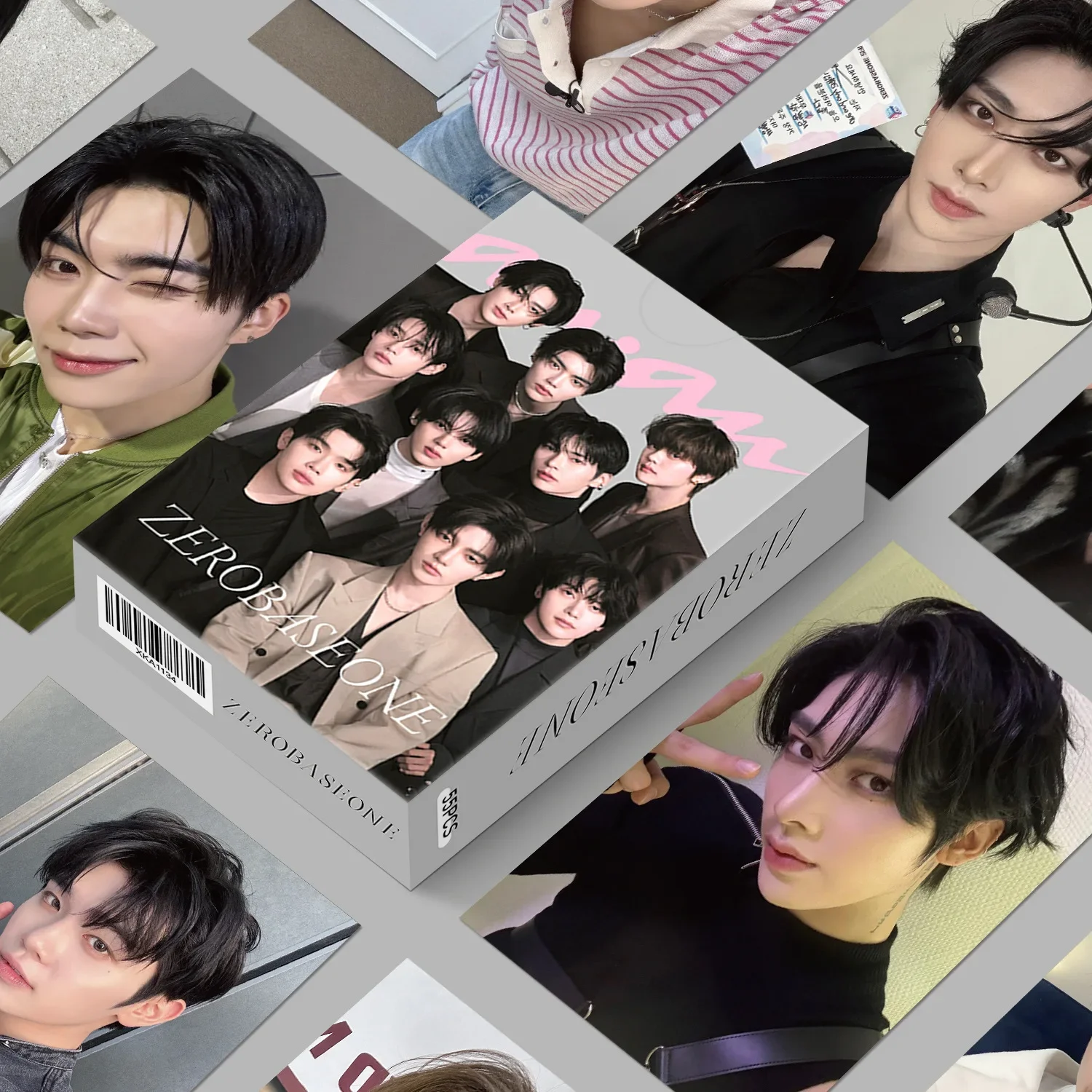 Фото 55 шт./компл. Idol Boy ZB1 новый альбом карты для селфи фотокарточки ZHANGHAO Ricky YUJIN Hanbin MATTHEW HD печатные ломо-карты подарки для фанатов №1