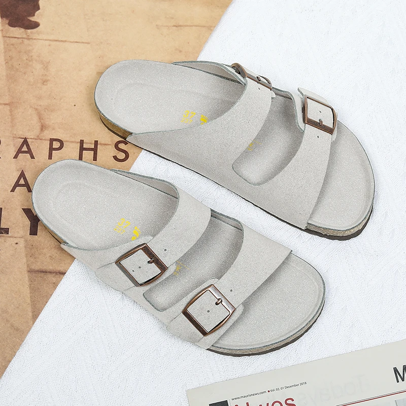 Вельветовые Пляжные Тапочки Унисекс Birkenstock Sanдалии Летние Нескользящие На