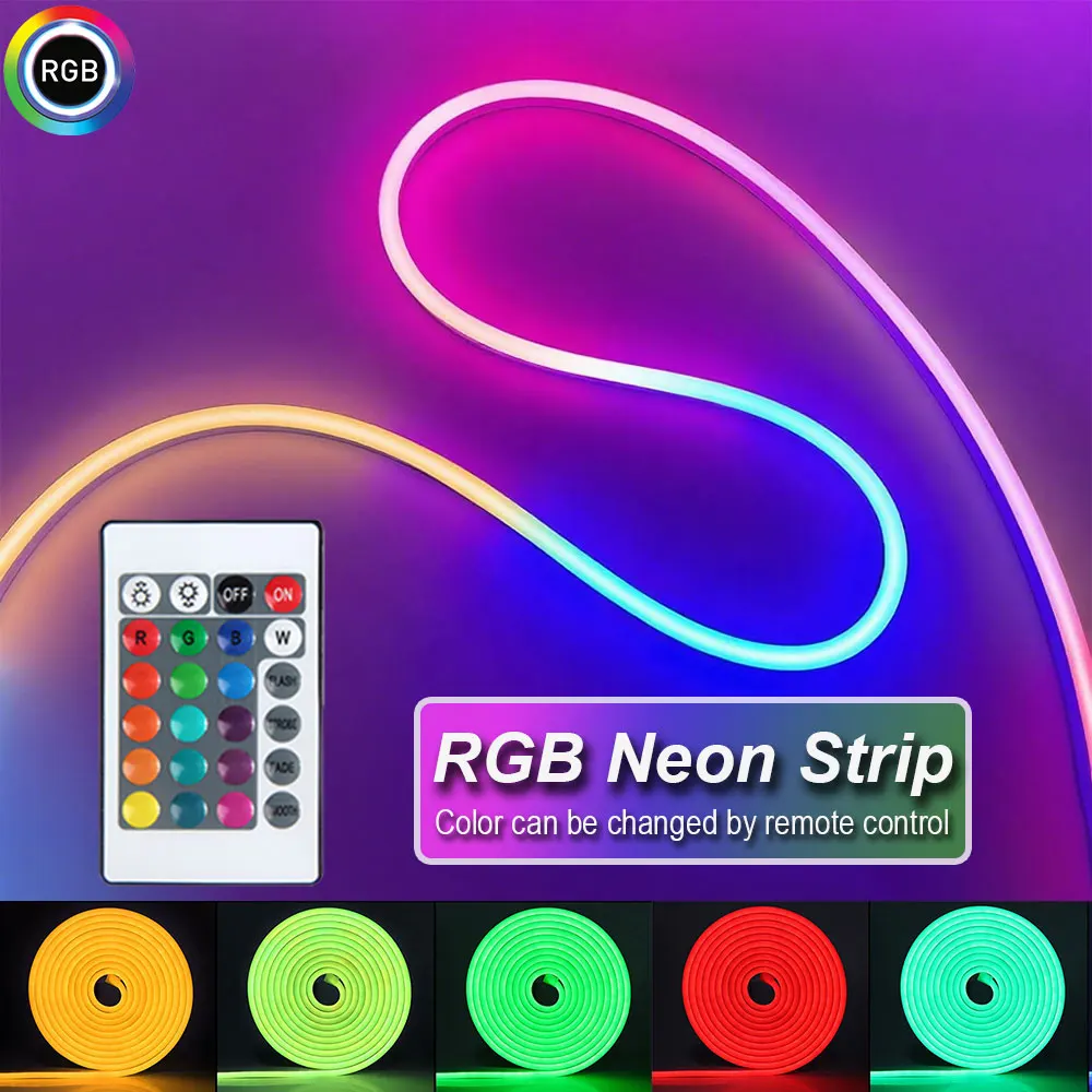 

Acosh neon RGB светодиодная лента 5В USB