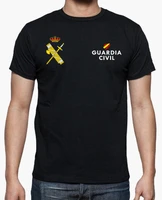 spanish civil guard guardia civil men t shirt summer short sleeve casual cotton o neck t shirt new size s 3xl