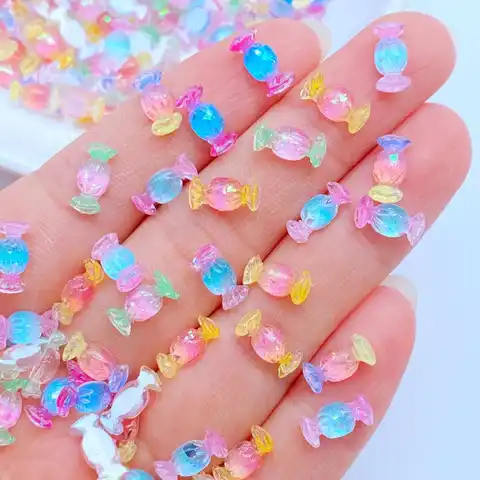 50 pcs., Nail details, resin