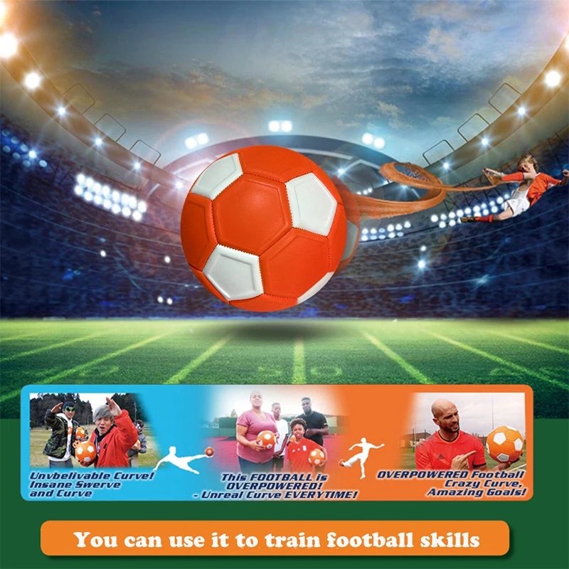 Футбольный мяч Curve Swerve волшебная футбольная игрушка отличный подарок для детей