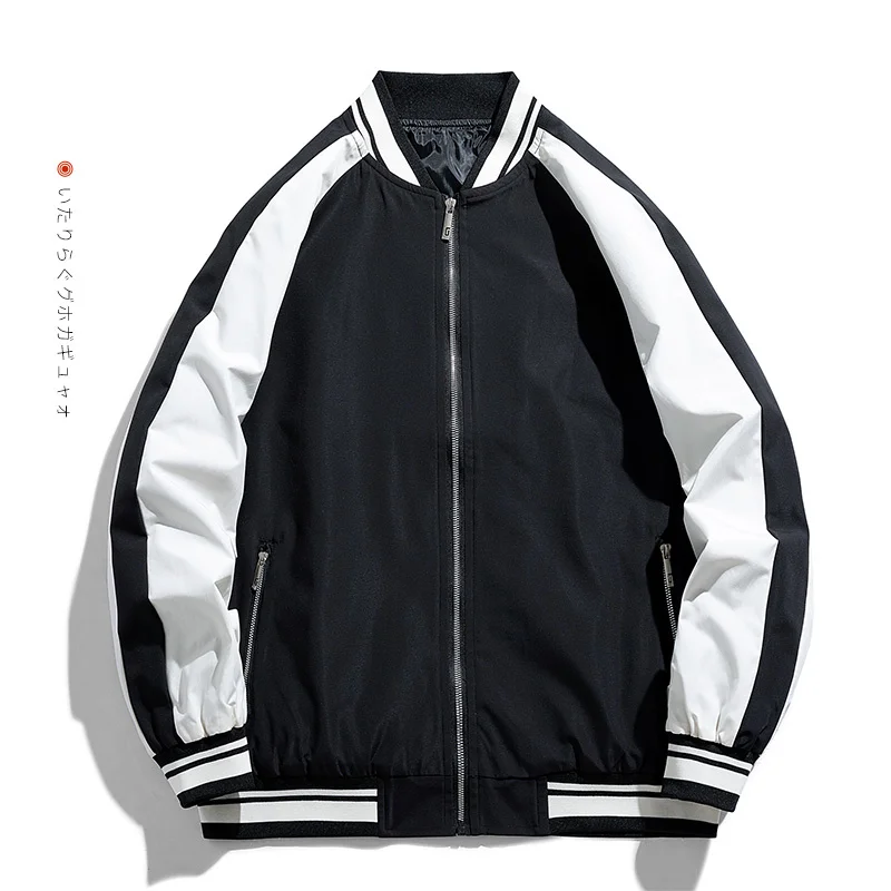 

Fashion Baseball Jackets Mens Spring Autumn New Letter Print Casual Jacket Men Women Street Trend All-match Couple Loose Top