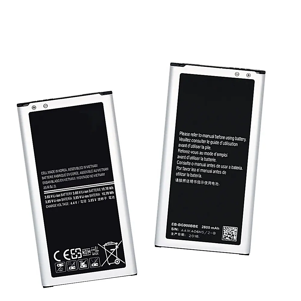 

Запасная батарея для Samsung Galaxy S5 i9600 i9602 i9605 G900F G900T G9008V G9009D G9009W