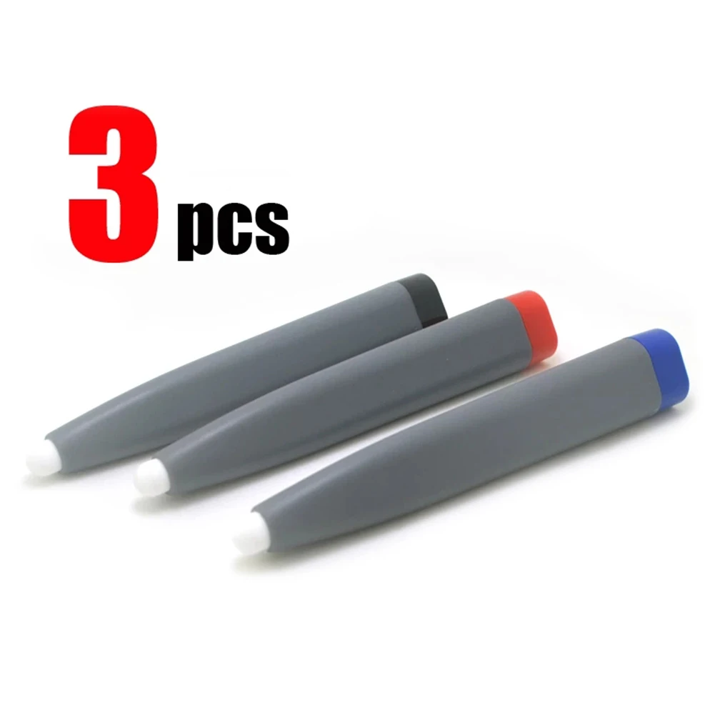 

3pcs Writing Pen Infrared Interactive Tablet Touch Screen Pen Electronic Multimedia Whiteboard Teacher Stylus Whiteboard Pencil