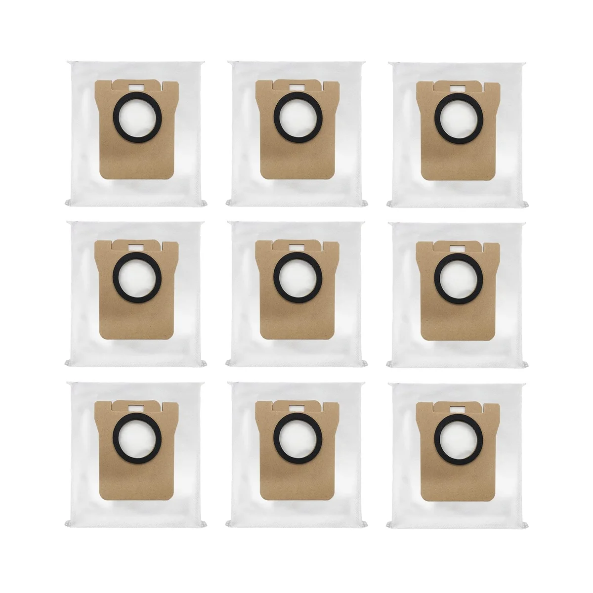 

9Pcs Dust Bags Replacement for L10S Ultra Robot Vacuum Accessories Parts Dust Bags