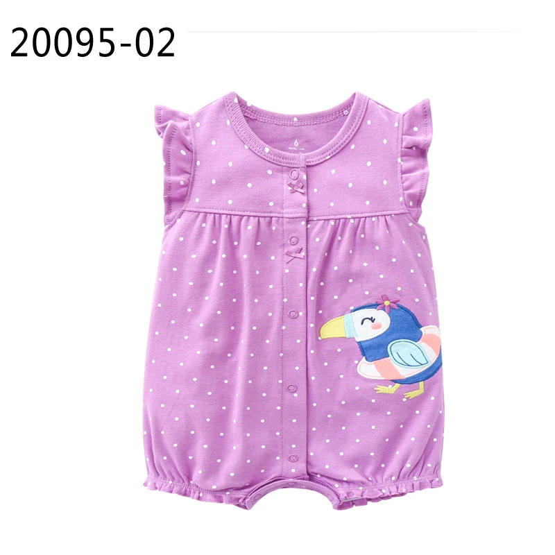 

Short Sleeve Summer Cotton Baby Onesie