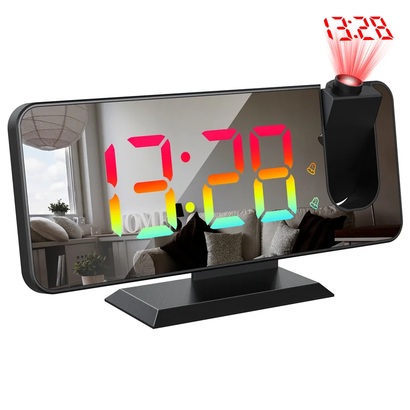 

NieNie EN8827A-RGB Цифровые будильники с проекцией