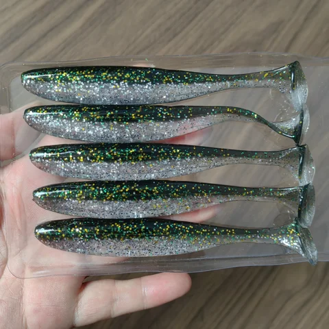 MUKUN Силиконовые приманки для рыбалки 5 шт.