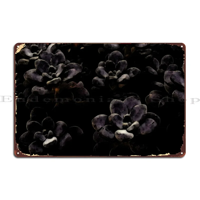 Suculents 2, металлический знак, украшение, искусственная настенная табличка, печать на стене, пещера, жестяной знак, плакат