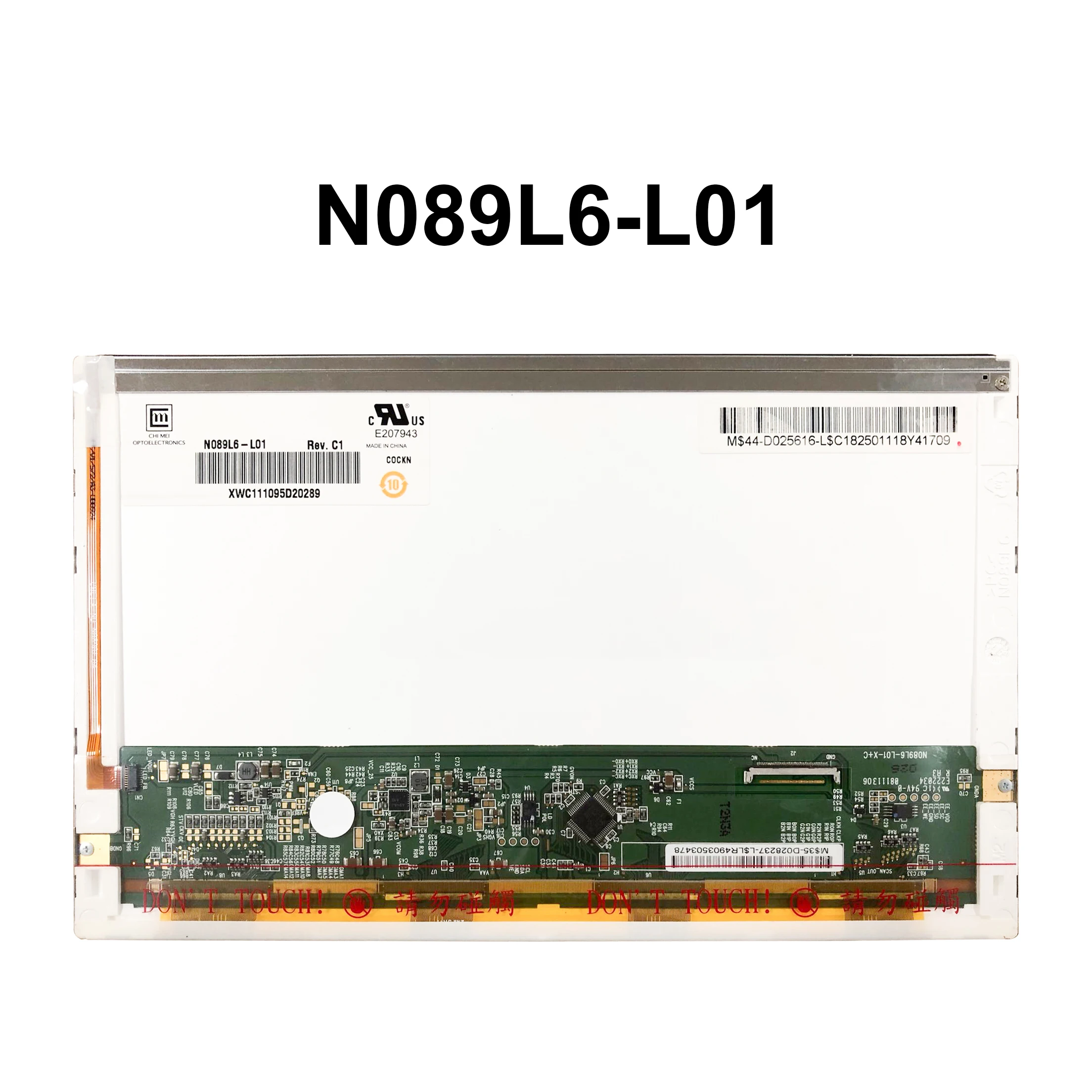10 1-дюймовый 8 9 × 600 ЖК-экран N089L6-L01 40 Pin FPC TFT-ЖК-дисплей |