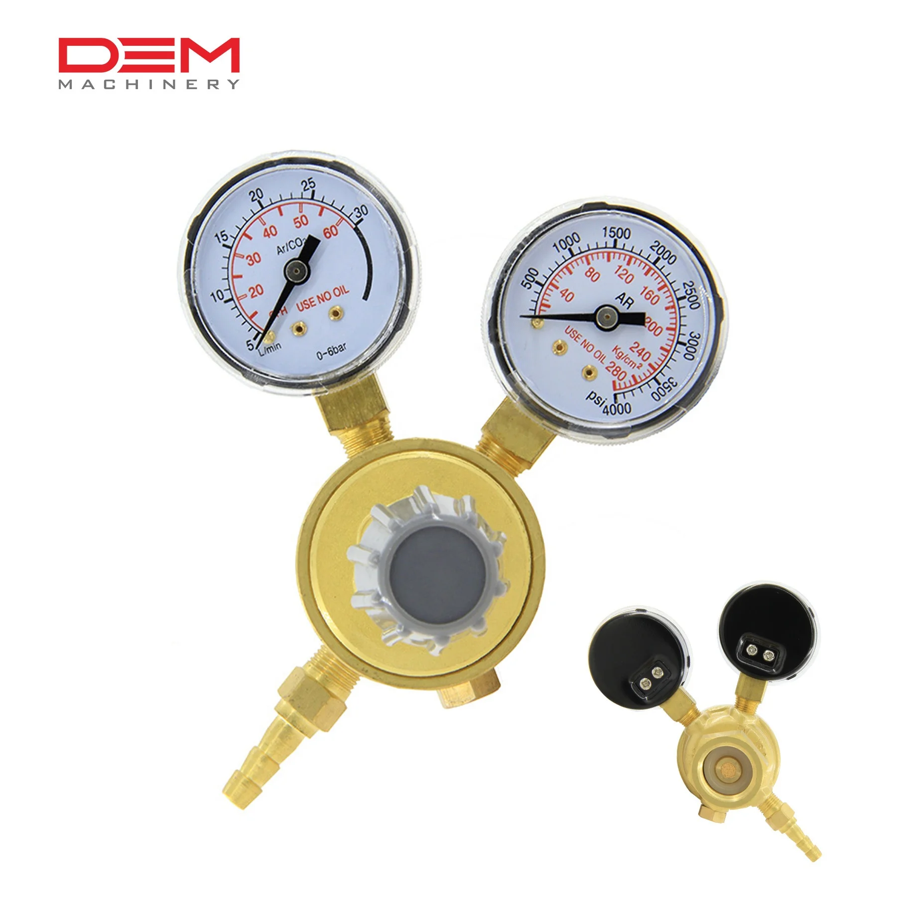 Фото Сварочный аппарат TIG DIY DEM WR0401 Mini с регулятором давления аргона и CO2 №2