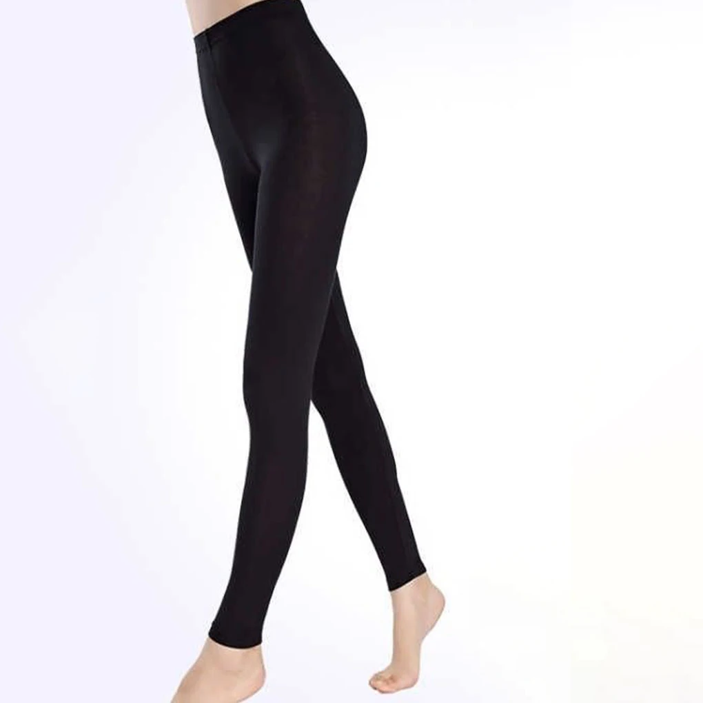 

Women Leggings Underwear Soft Elastic Warm Bottoming Baselayer Solid Color Autumn Cold Weather Long Johns Sleepwear Pants
