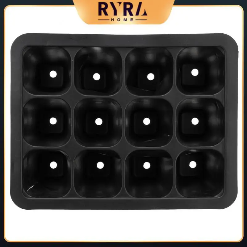 

12 Hole Seedling Trays Seed Starter Tray Plant Flower Grow Box Propagation For Gardening Seed Grow Starting Germination Box