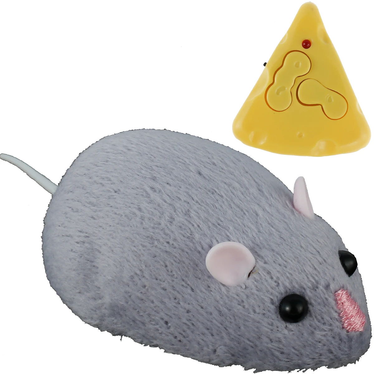 

Mini False Mouse Cat Toys Long-haired Tail Mice Mouse Toys Soft Rabbit Fur Furry Plush Cat Toy For Pet Cats Dogs