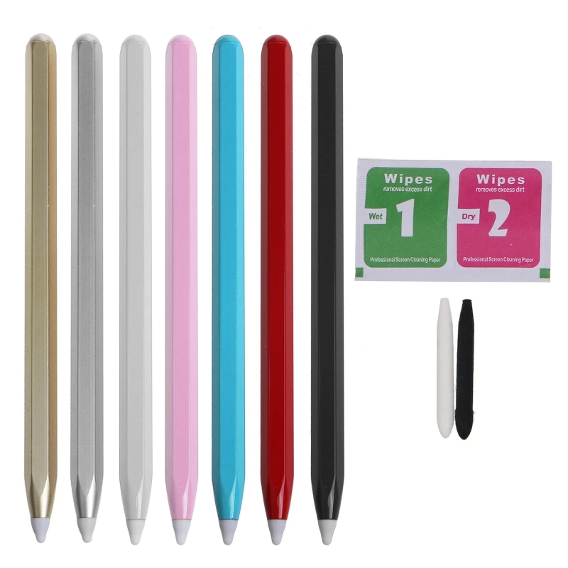 

Universal Stylus 2 in 1 Precision Fiber Stylus Touch Screen Pens for All Capacitive Touch Screens Cell Phones Tablets