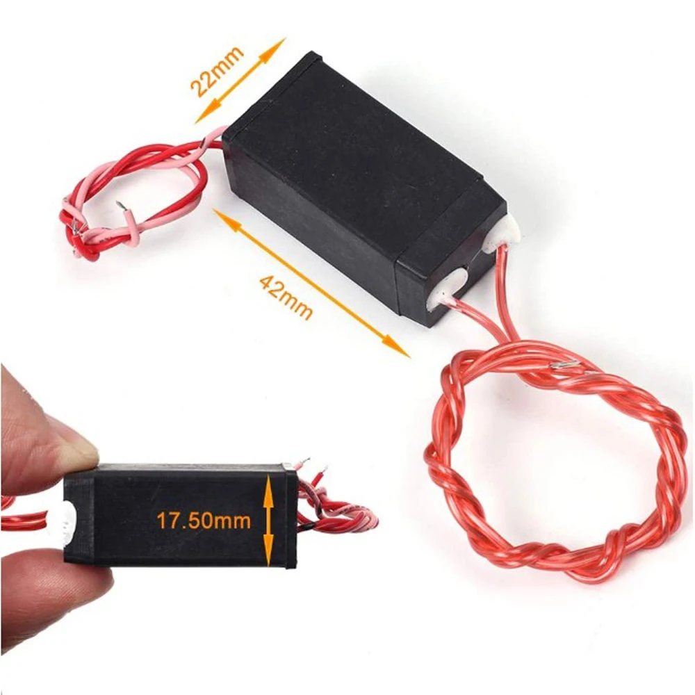 Высоковольтный генераторный трансформатор Boost воспламенитель 80KV Arc 2cm Super 6В-12В