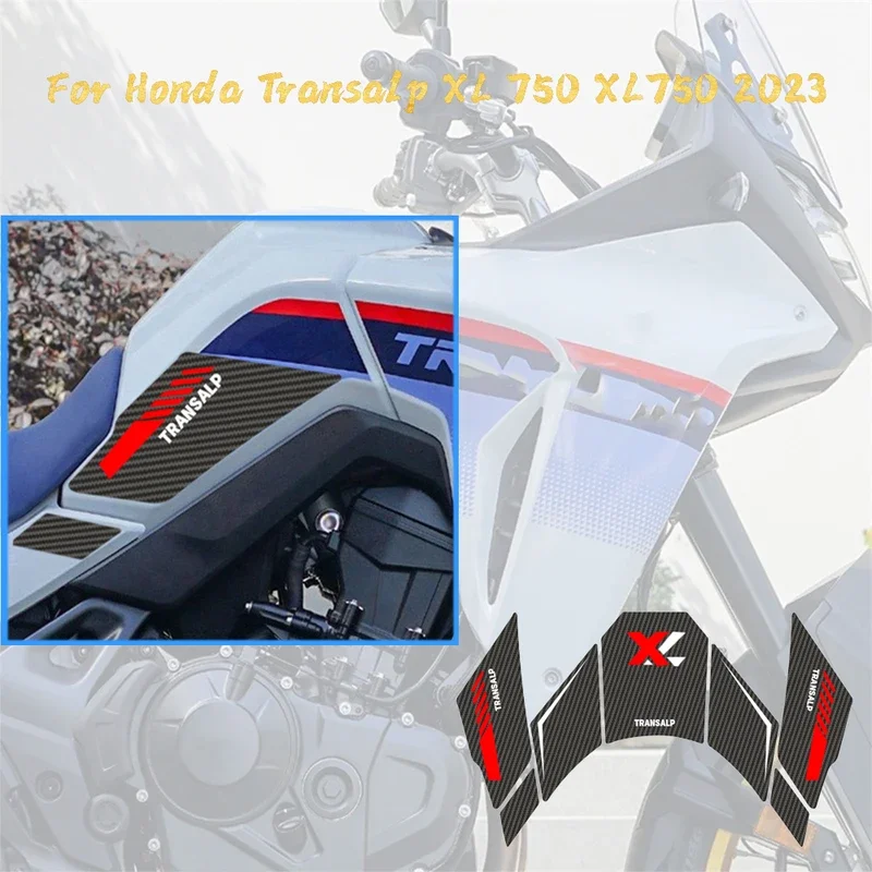 Для Honda xl750 transone 2023 мотоцикл противоскользящая накладка на топливный бак боковая