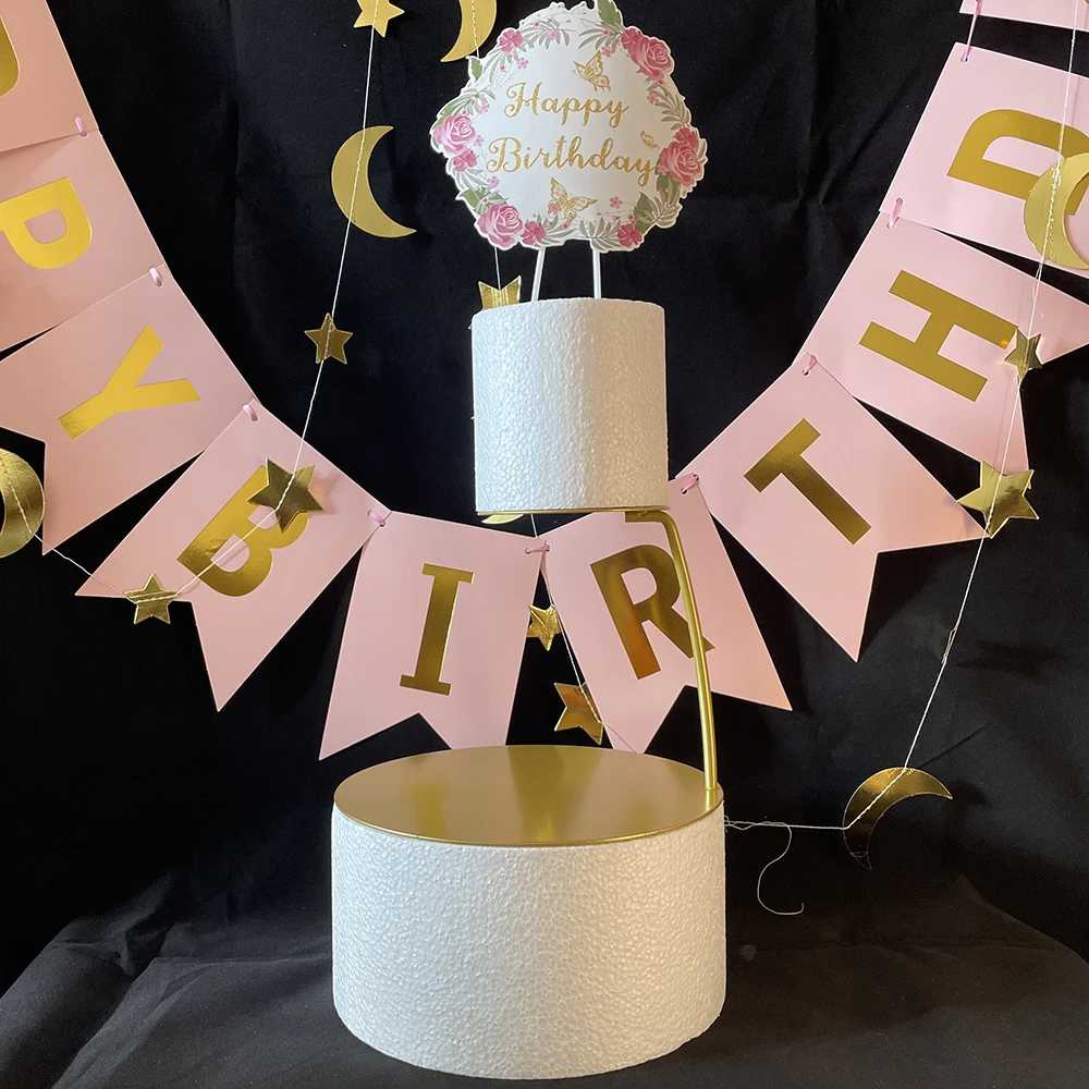 Металлическая подставка для торта плавающий разделитель свадьбы дня рождения