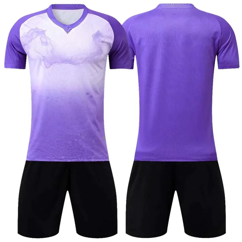 Summer New Football Training Uniforms Youth Jerseys Men Quick Drying T-Shirts Receive Haute Couture Football Training Uniforms