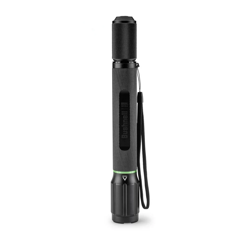 

Lumen Rechargeable Focusing Flashlight - IPX8 Waterproof, Black & Green Key organizer Fanny pack Camping supplies Fidget slider