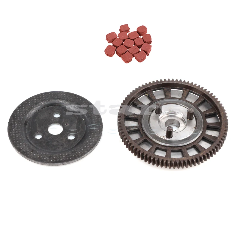 

50CC 60CC 80CC 2-stroke Motorcycle Gasoline Engine Parts Clutch Friction Plate Gear Kit Accessories