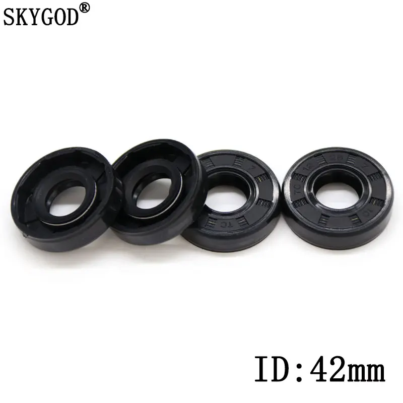 

1PCS ID 42mm Nitrile Rubber Shaft Oil Seal TC-42-55 / 56/58/60/62/65/68/70/72/75 / 80-5 / 7/8/9/10/12 Double Lip Oil Seal