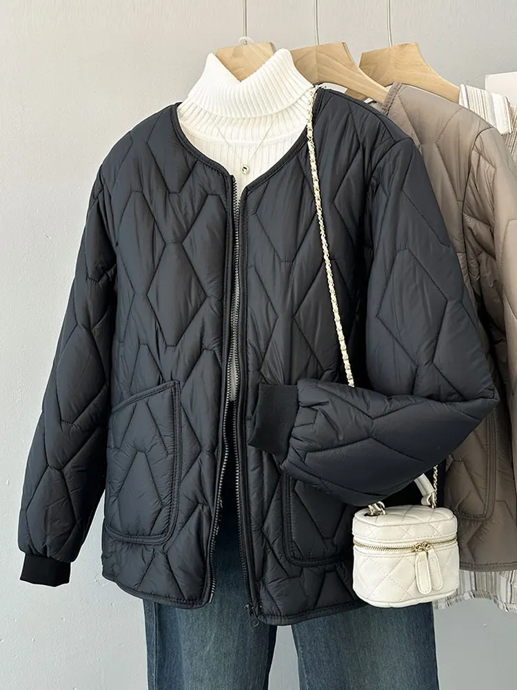 Зимний утолщенный пуховик на флисовой подкладке Одежда хлопковой Внутренняя