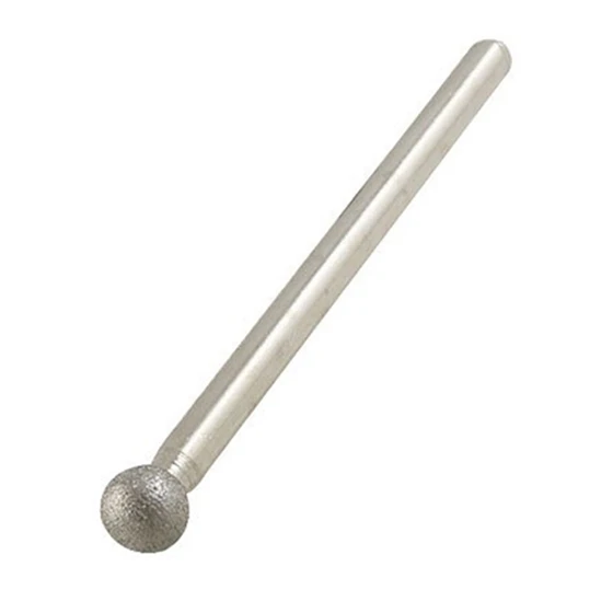 

10 Pcs 5mm Ball Nose 3mm Diamond Mounted Point Grinding Bits