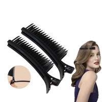 professional hair grip clamps salon hair section cutting clips comb barber dyeing perm hair pins home diy barrette hair styling
