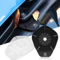 2pcs car badge wiper hole protection cover dust cover for acura integra tl tlx ilx rl nsx zdx mdx rdx tsx rsx rlx accessories