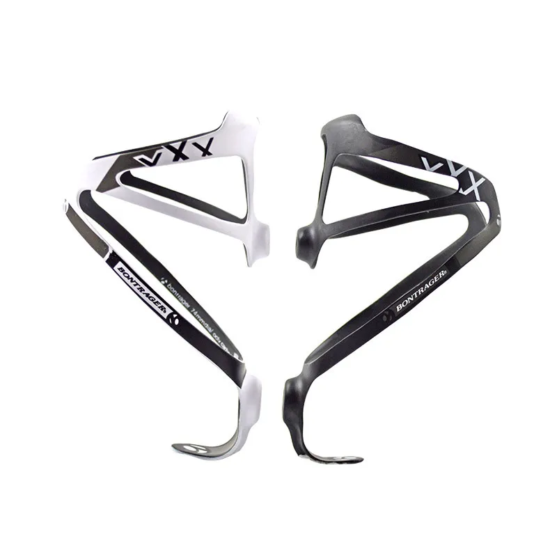 

2022 New Carbon Fiber Bicycle Bottle Cage Mountain/Road Bike Accessories Bottle Rack Ultra Light About 16g Black White Red