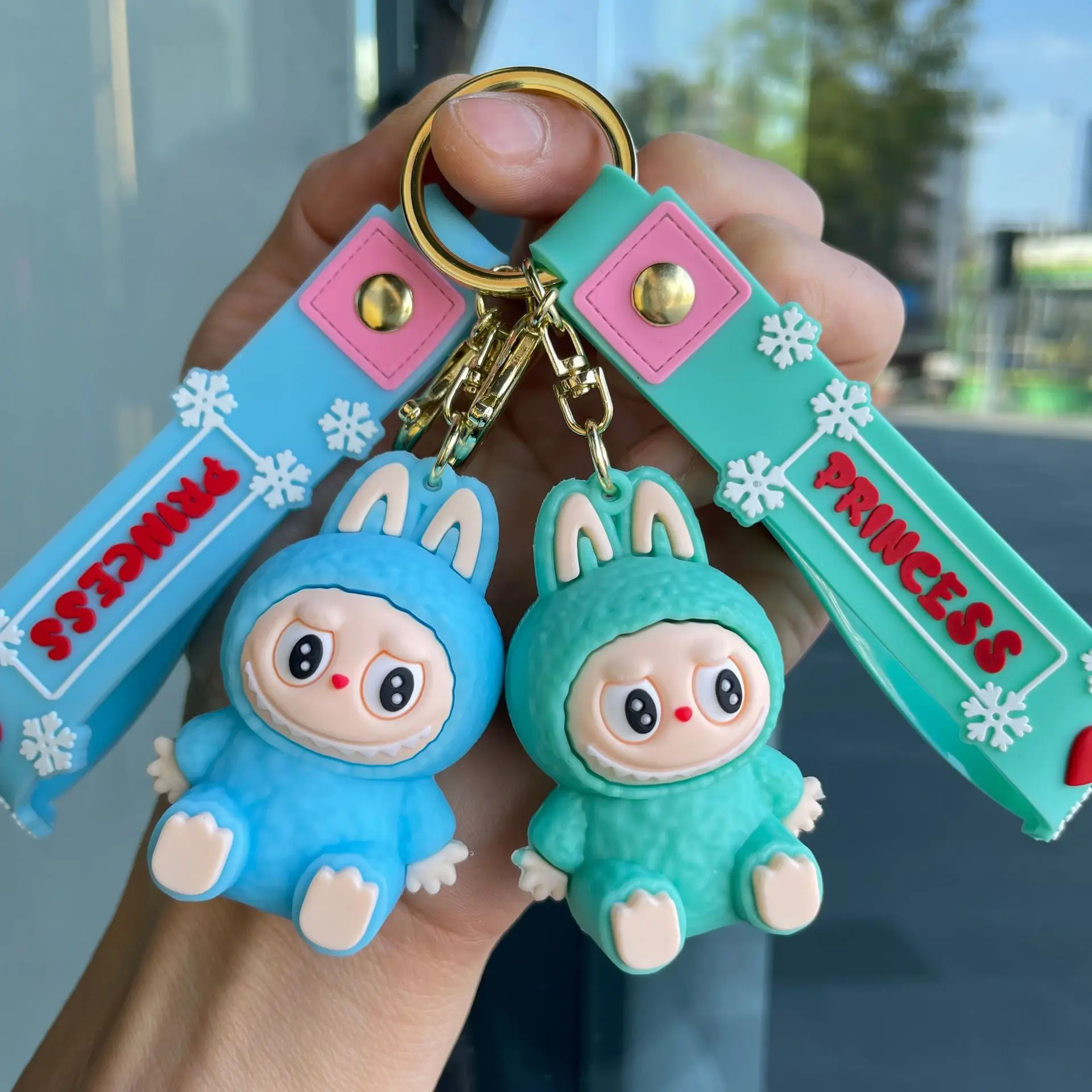 Брелок с рисунком Labubu labubu каваи сумка для книги подвеска автомобильный брелок