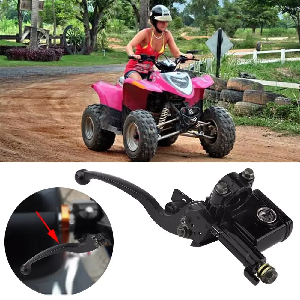 

7/8" 22mm Front Left Brake Clutch Master Cylinder Lever Pump for 50cc 110cc 150cc Quad Bike ATV Aluminum Alloy Motorcycle P