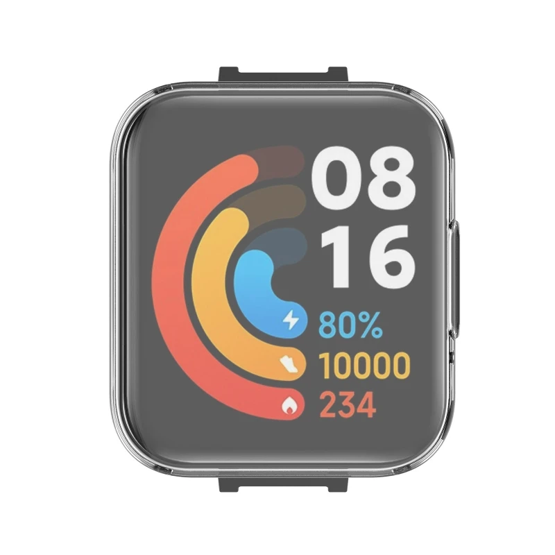 Чехол для защиты экрана совместимый с Redmi watch 2/Horloge 2 прочный ультратонкий