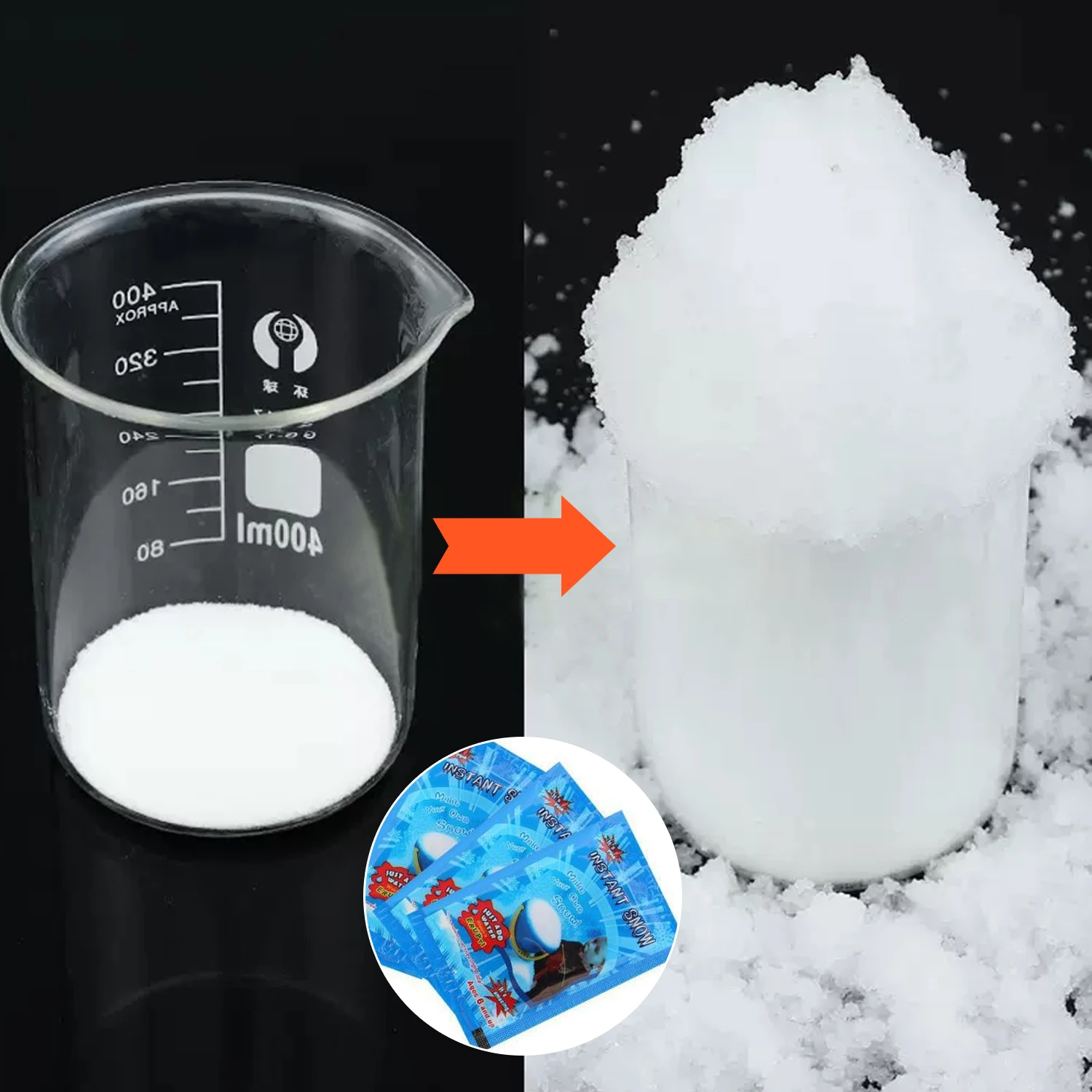 Искусственный Снежный порошок зимние искусственные снежинки мерцающие