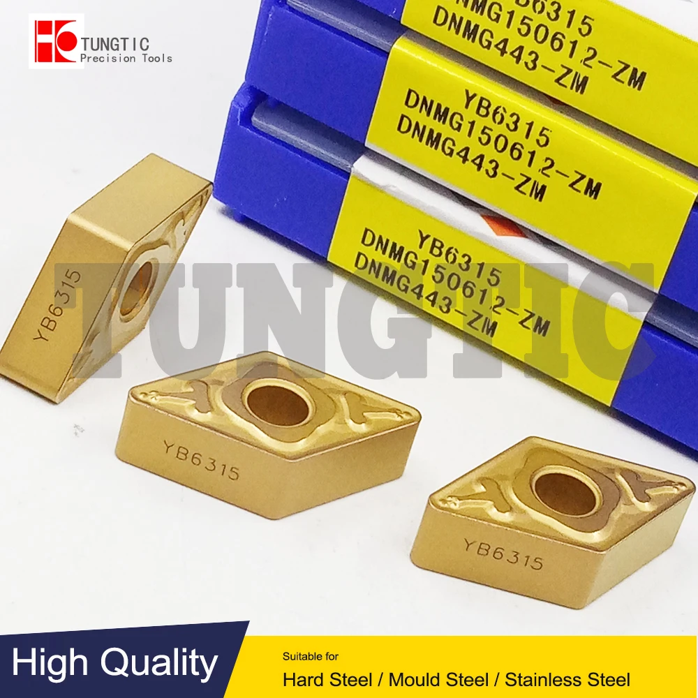 

DNMG150612-ZM Turning Inserts Carbide Cutter For CNC DNMG 150612-ZM
