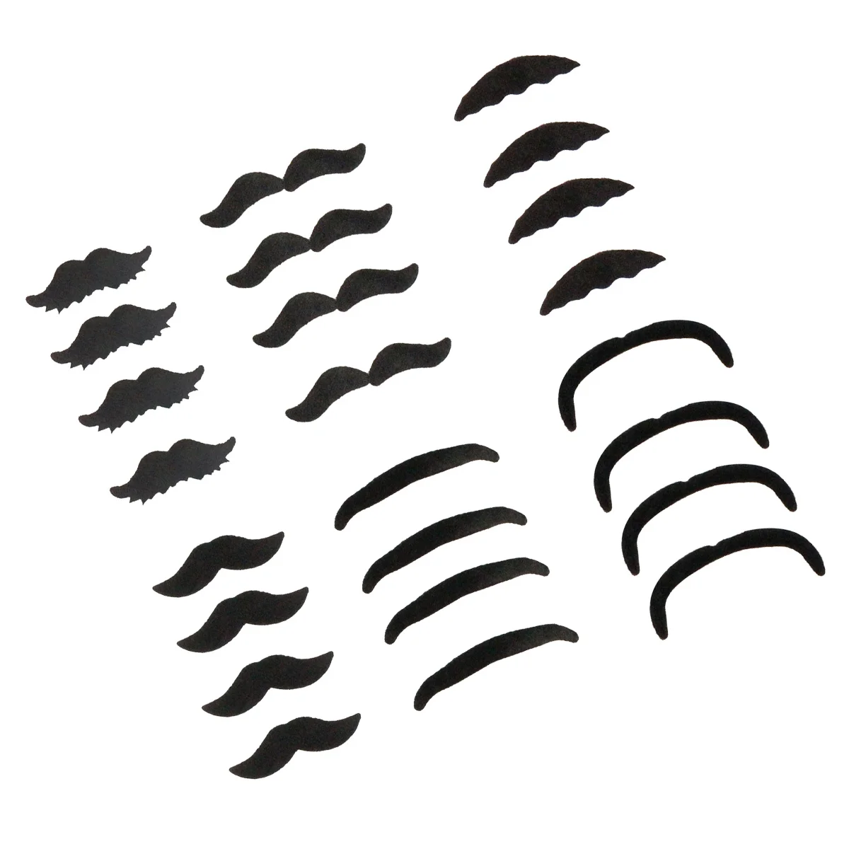 

Fake Costume Beards Mustaches Mustachebeard Adhesive Festival Stickers Masquerade Self Props Party Black Simulation