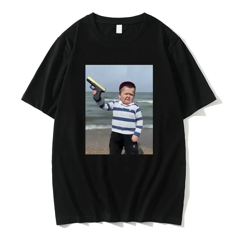 

Hasbulla Magomedov T Shirts Russia Blogger Hasbulla Fighting Meme Short Sleeve Tees Men's High Quality T-shirt Unisex Funny Tops