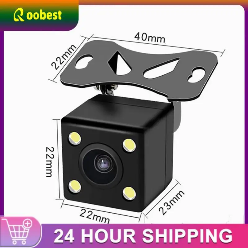 

12v Car Rear View Camera Durable Waterproof Reverse Parking Backup Camera Night Vision Easy To Install Car Accessories Led Ip68