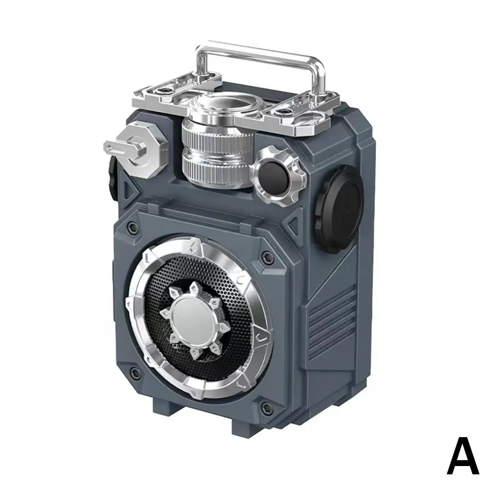 Портативная Bluetooth-Колонка в механическом стиле классная Водонепроницаемая