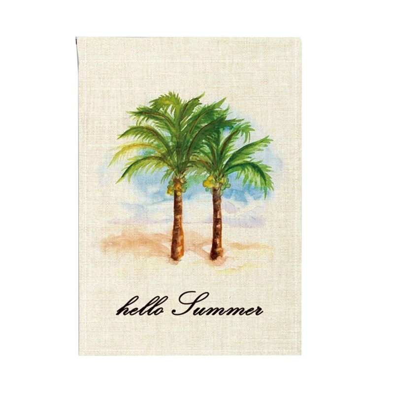 Летний Садовый флаг баннер DXAF с рисунком ананаса мороженого арбуза для