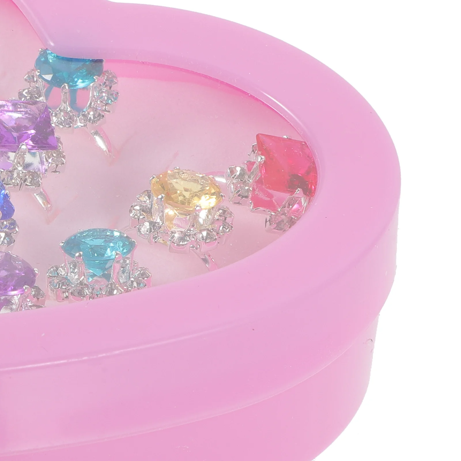 Детское кольцо из 12 предметов красивый красочный набор колец Diamante подарок с