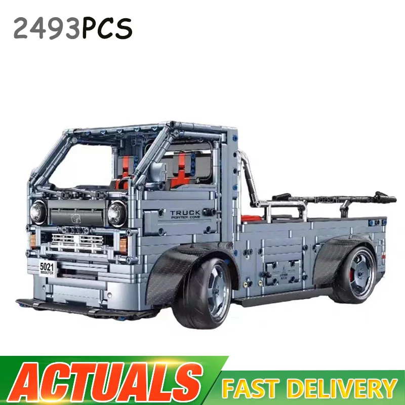 

Технический автомобиль городской грузовик APP пульт дистанционного управления Мотор мощность T5021 Кирпичи Строительные блоки строительные игрушки для детей наборы подарок