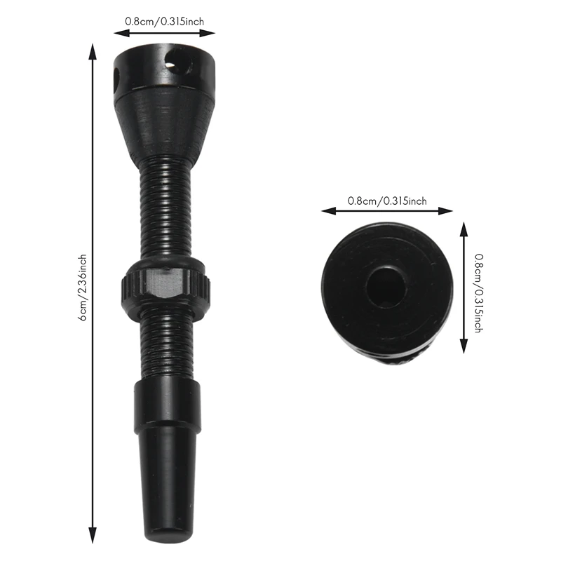 5 пар 44 мм бескамерный воздушный клапан для шоссейного велосипеда и горного шток